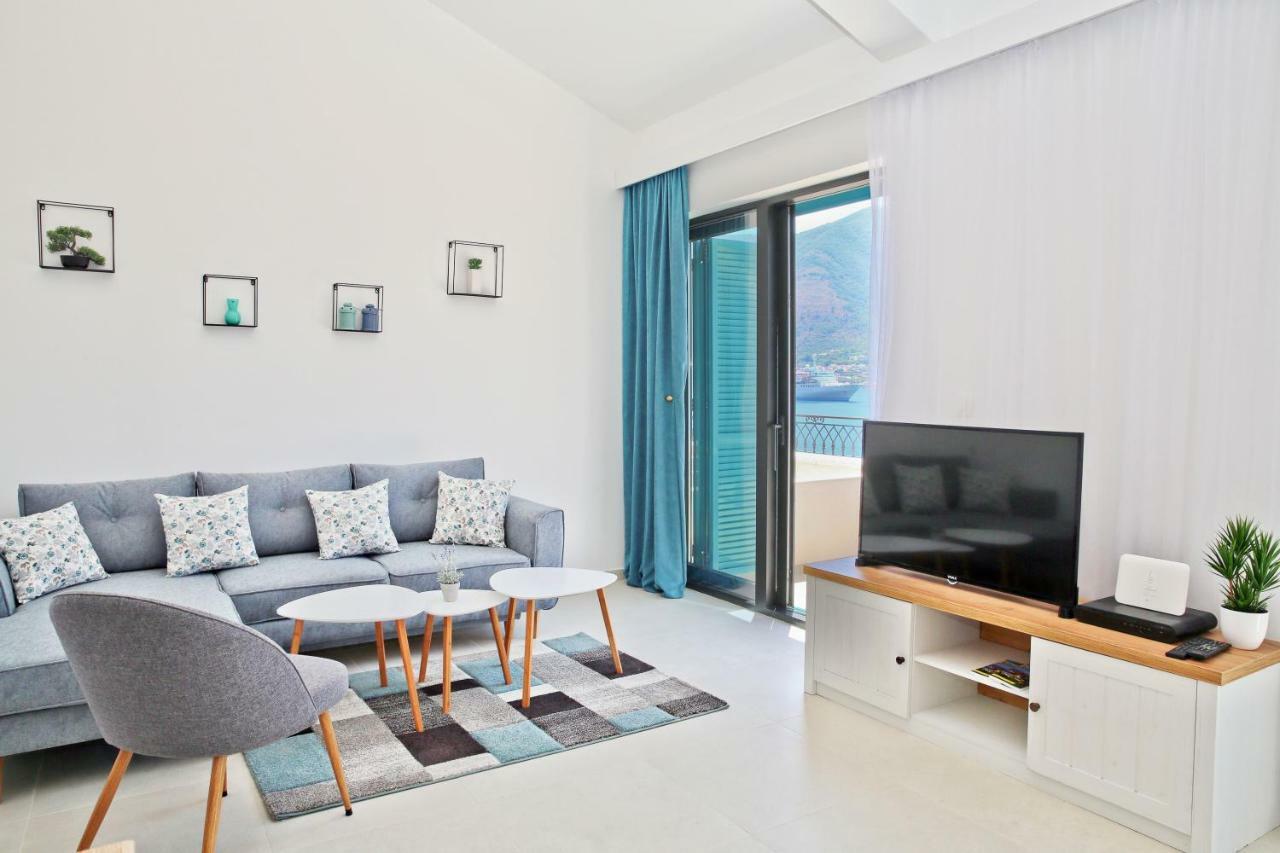 Apartments Boka Blue Dobrota קוטור מראה חיצוני תמונה